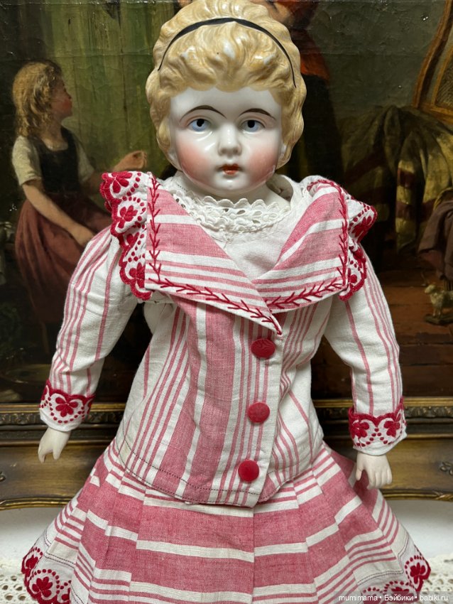 Антикварная немочка C.F Kling 193 рост 46 см (фото 7)