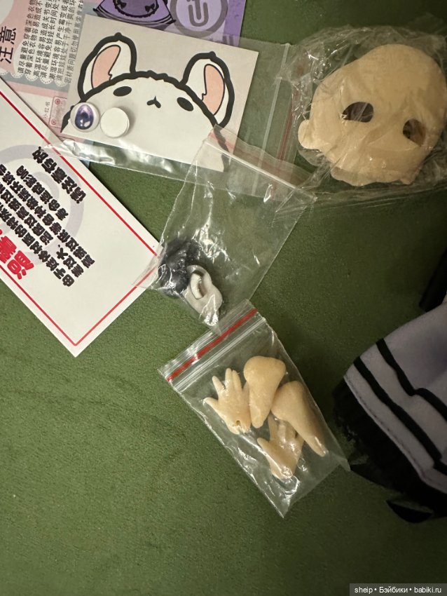 Черничная зайка UFdoll — Шарнирные куклы (не BJD) (фото 6)