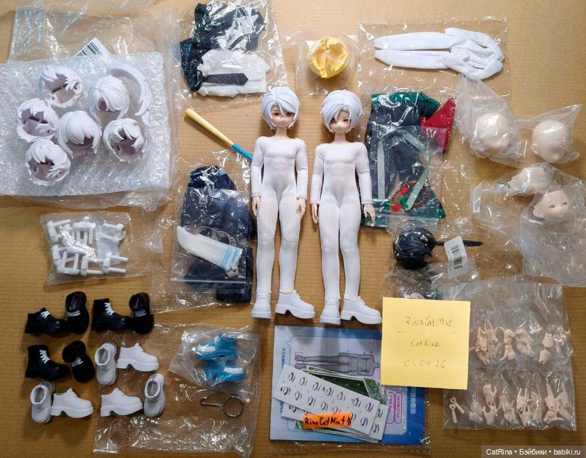 Zack Event, большой лот — Шарнирные куклы (не BJD)