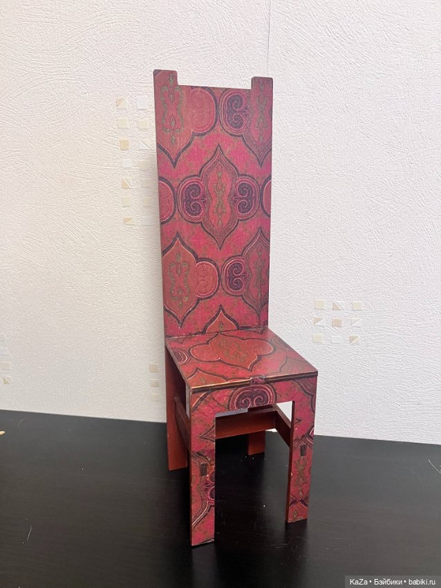 Стул для кукол 35-50 см — Кукольная мебель