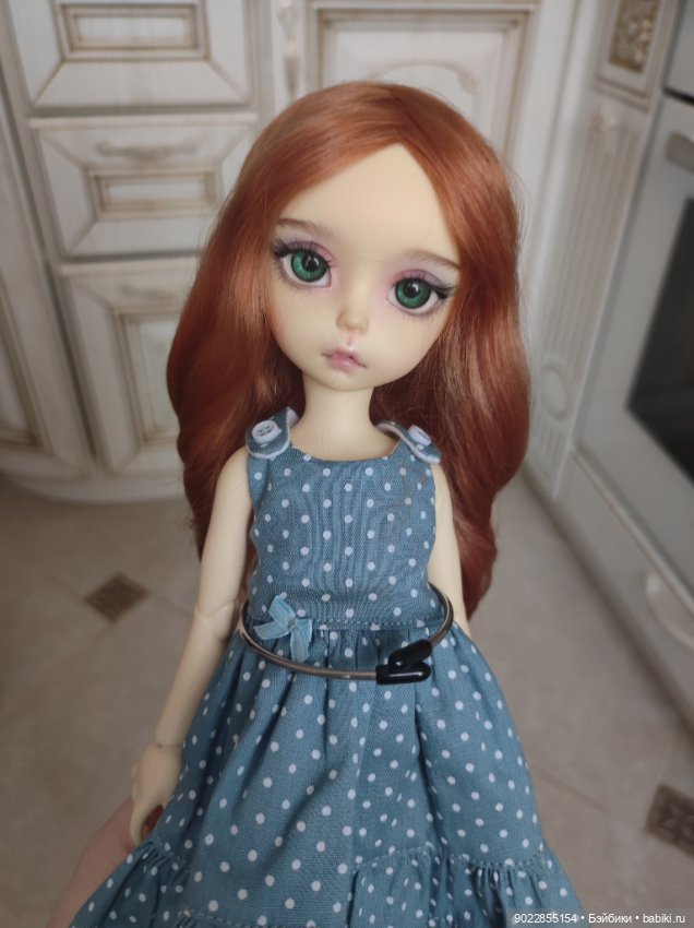 Продам очень красивый паричок из локонов козочки размер 6-7 (фото 3)