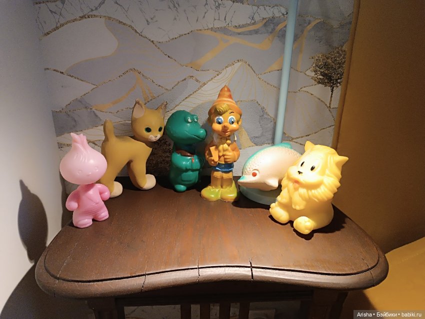 Набор 6 игрушек СССР — Винтажные куклы и игрушки детства