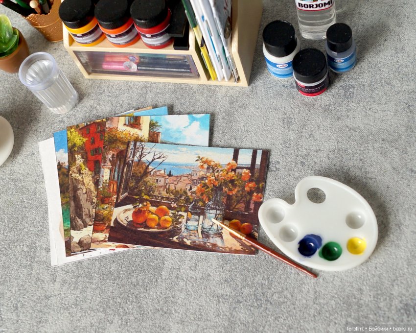 Набор художника №4 (масштаб 1:6) (фото 2)