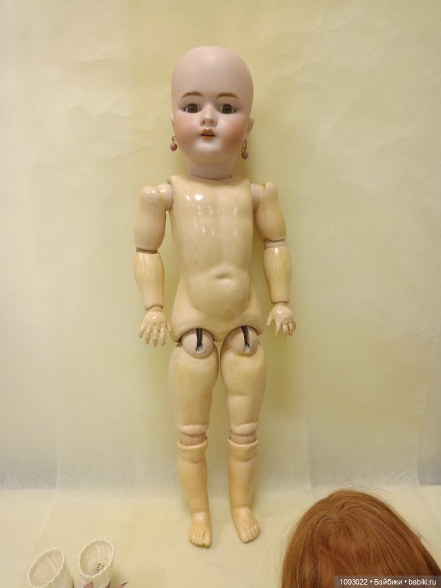 Антикварная кукла Heinrich Handwerck, молд 99 DEP (фото 8)