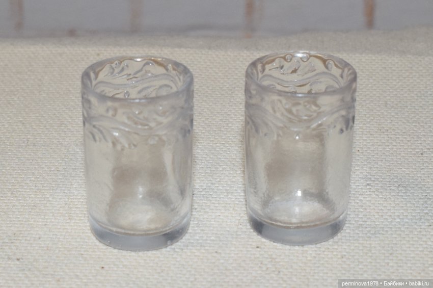 Стаканы для Паолочек — Посуда для кукол (фото 5)