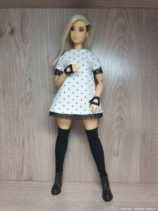 Платье для Барби пышки — Одежда для кукол (фото 3)