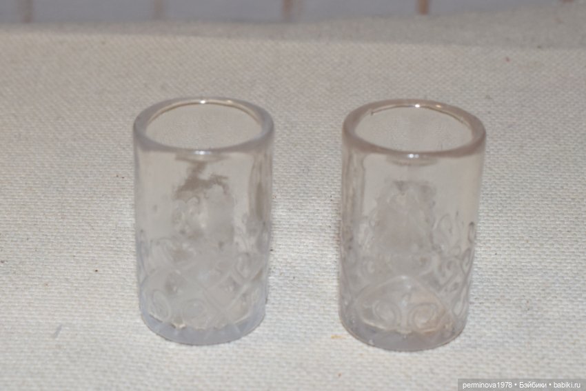 Стаканы для Паолочек — Посуда для кукол (фото 4)