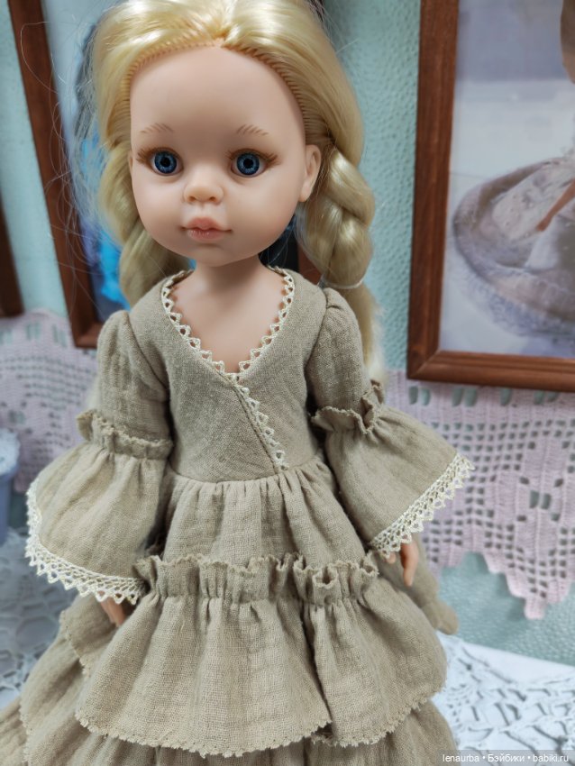 Платье на паолку — Одежда для кукол