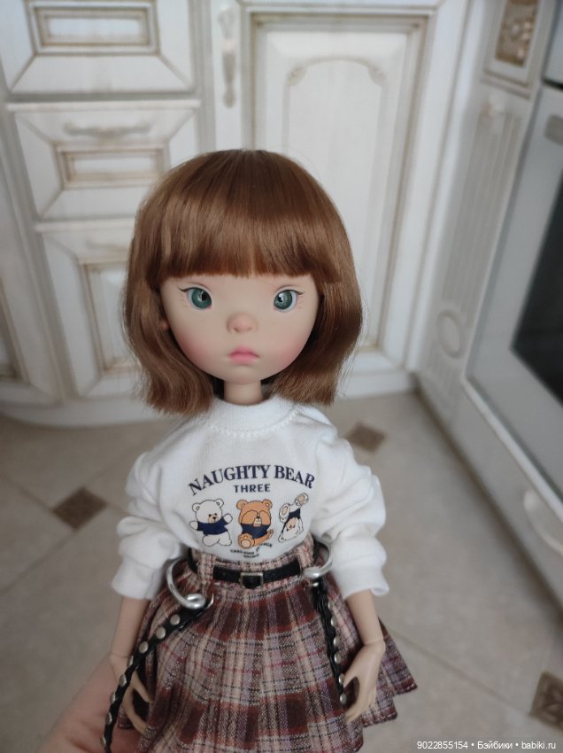 Продам очень красивый паричок из локонов козочки размер 6-7 (фото 3)