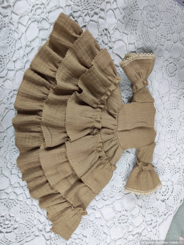Платье на паолку — Одежда для кукол (фото 7)