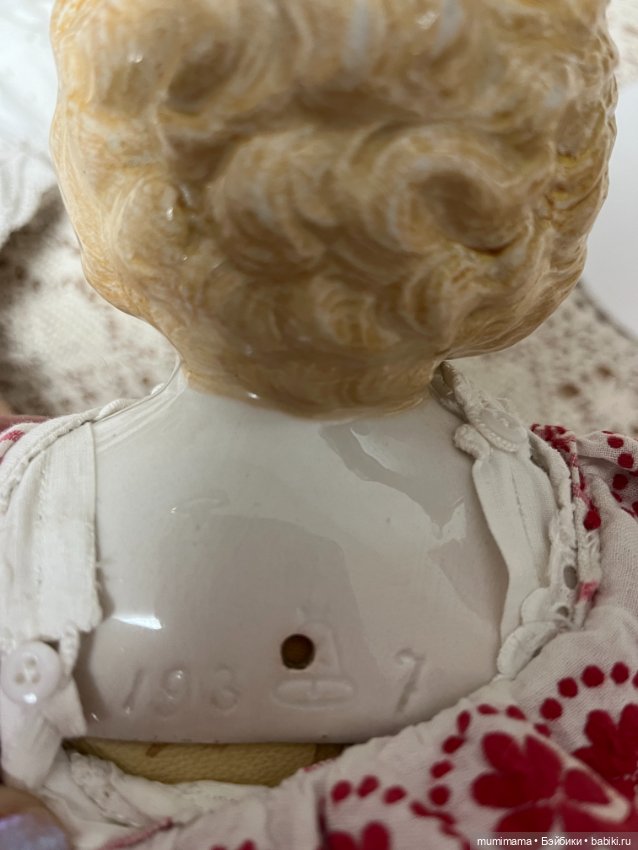 Антикварная немочка C.F Kling 193 рост 46 см