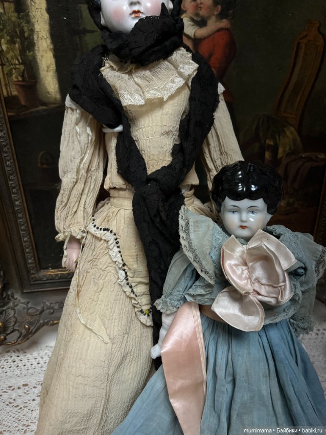 2 Большие куклы China head рост 63 и 40 см (фото 10)