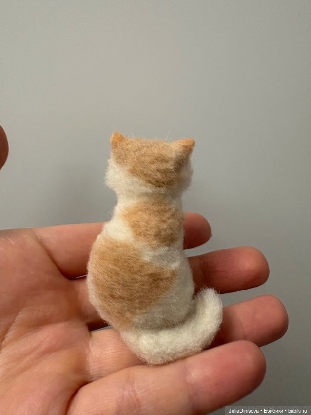 Котик ручной работы — Авторские игрушки (фото 2)