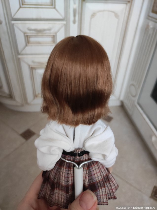 Продам очень красивый паричок из локонов козочки размер 6-7 (фото 5)