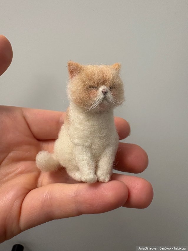 Котик ручной работы — Авторские игрушки (фото 4)