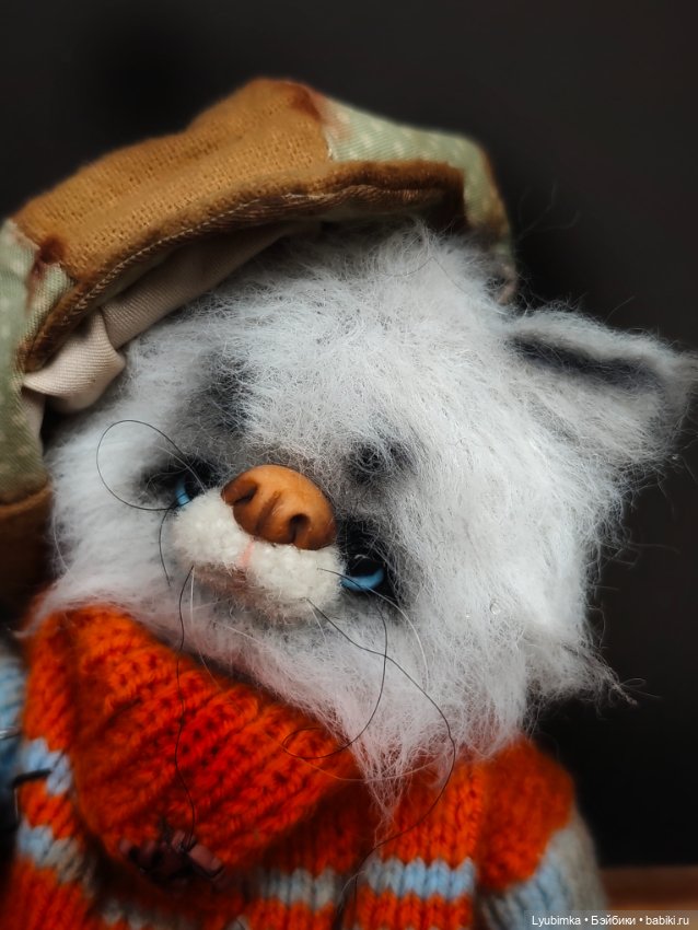 Котик рыбак — Авторские игрушки (фото 3)