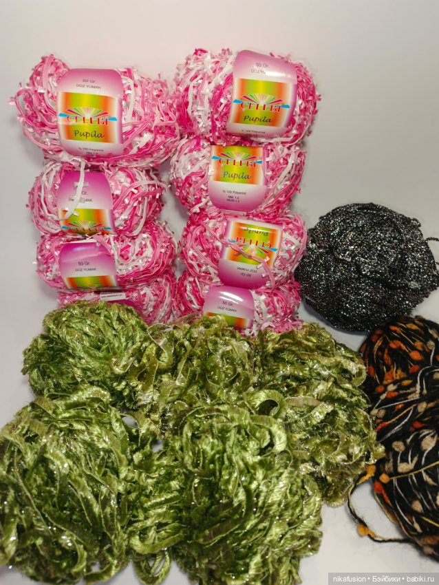 Нитки для вязания Турция, распродажа излишков (фото 2)