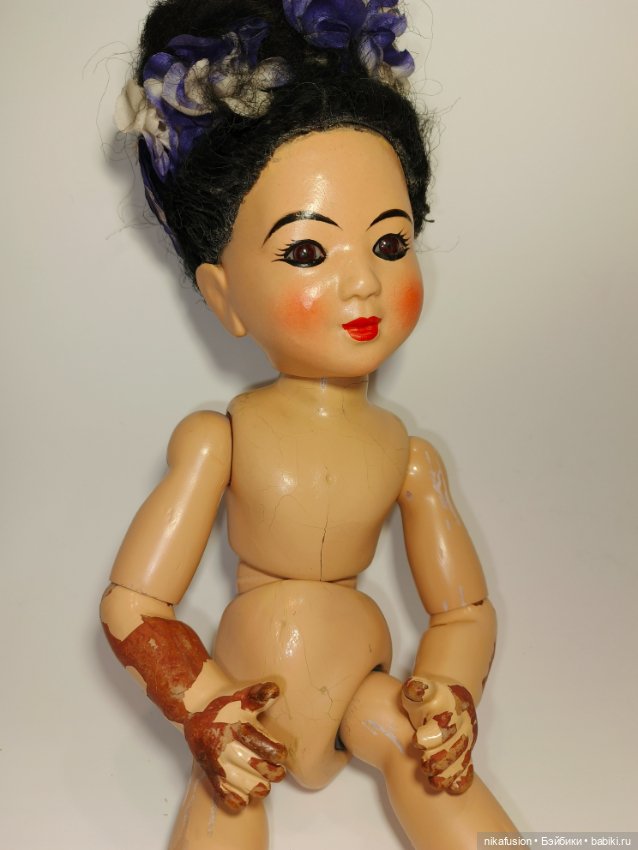 Антикварная кукла производства фабрики Альберта Шонхута