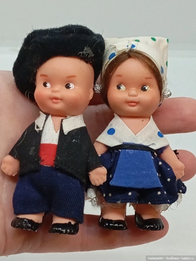 Пара миниатюрных кукол Испания (фото 3)