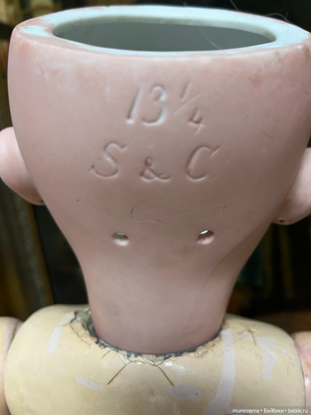 Антикварная ранняя кукла Franz Schmidt рост 60 см (фото 2)