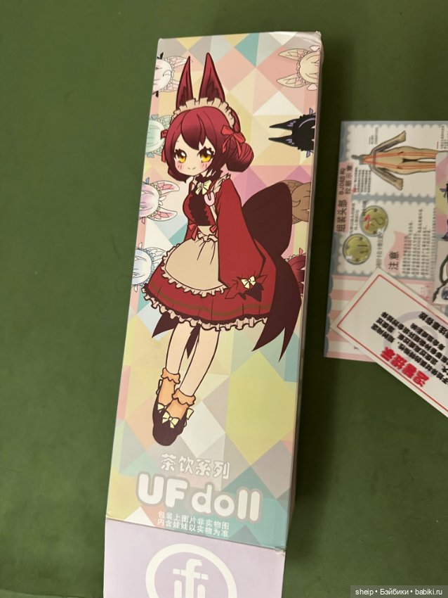 Черничная зайка UFdoll — Шарнирные куклы (не BJD) (фото 7)