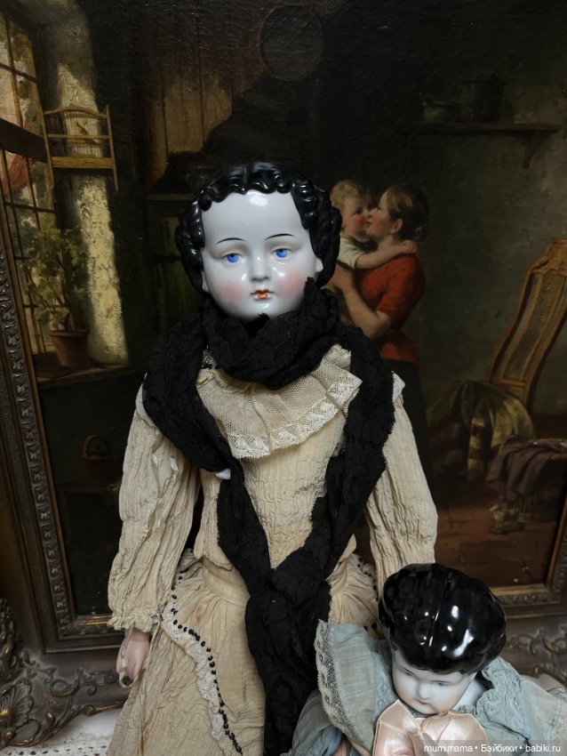 2 Большие куклы China head рост 63 и 40 см