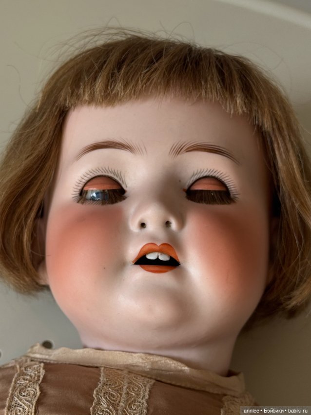 Шикарная антикварная кукла Heubach Köppelsdorf 320-6 (фото 3)