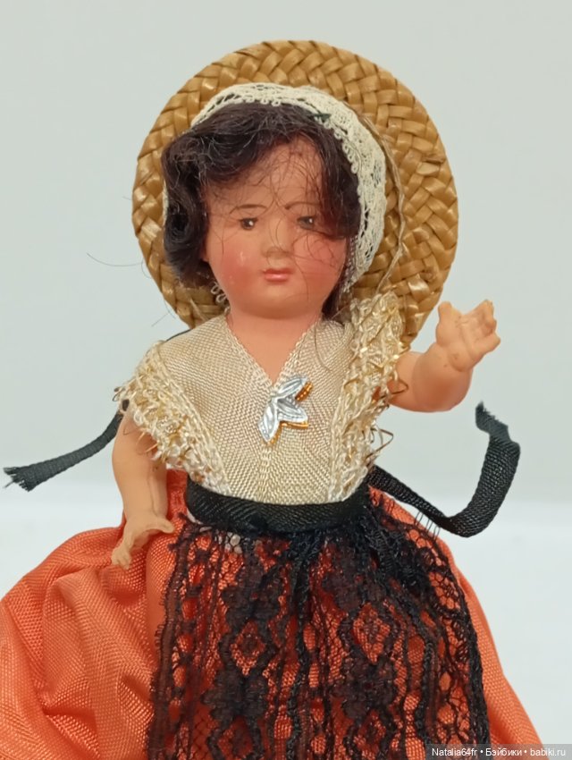 Petitcollin кукла Франция . Целлулоид (фото 4)