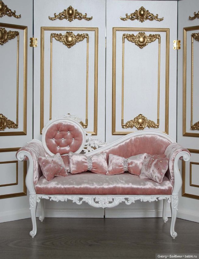 Диван для кукол — Кукольная мебель (фото 2)