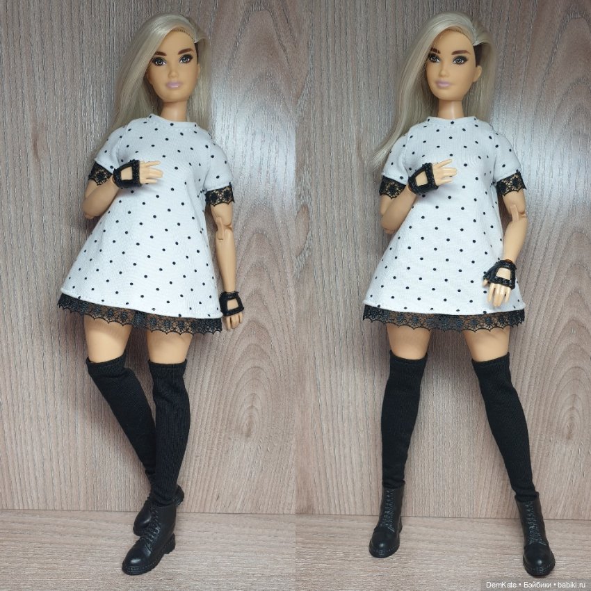 Платье для Барби пышки — Одежда для кукол