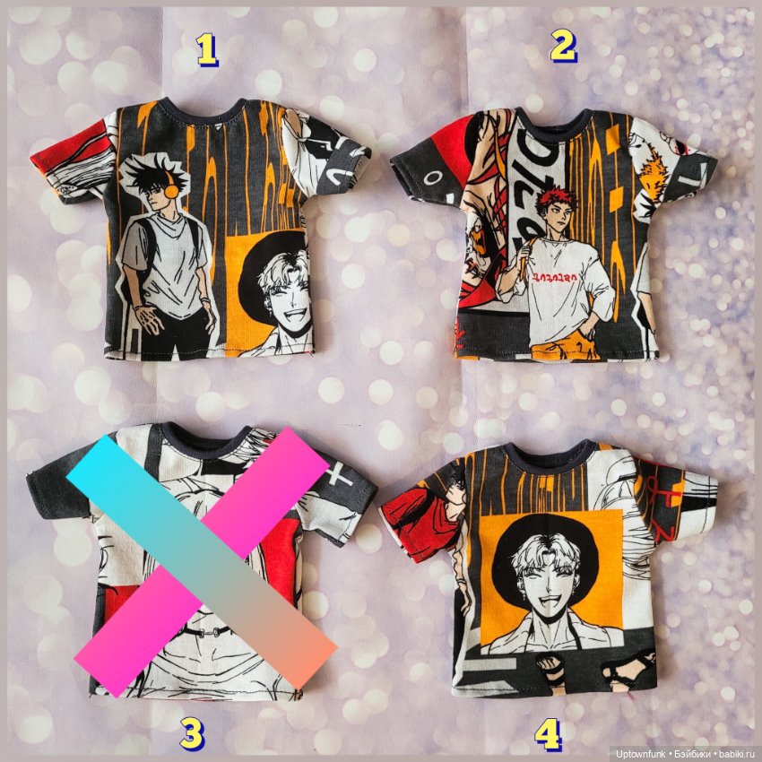 Футболки для Минифи, мсд бжд