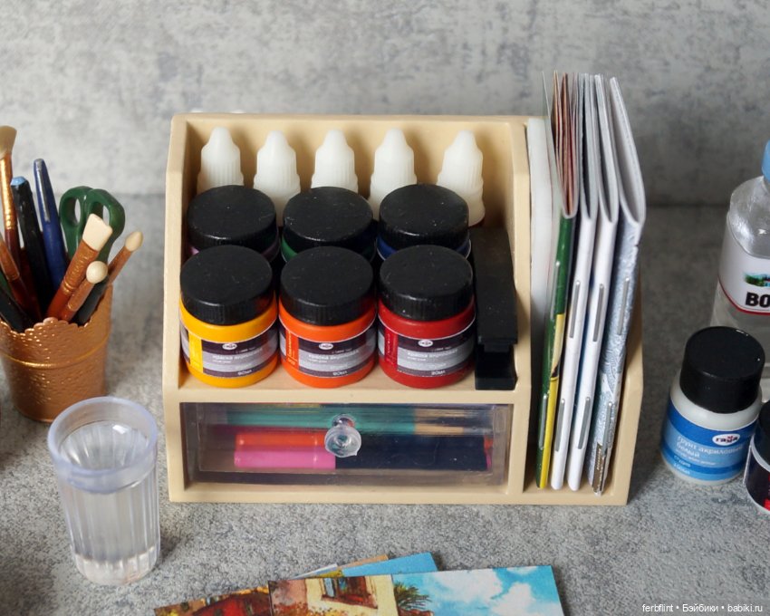 Набор художника №4 (масштаб 1:6) (фото 3)