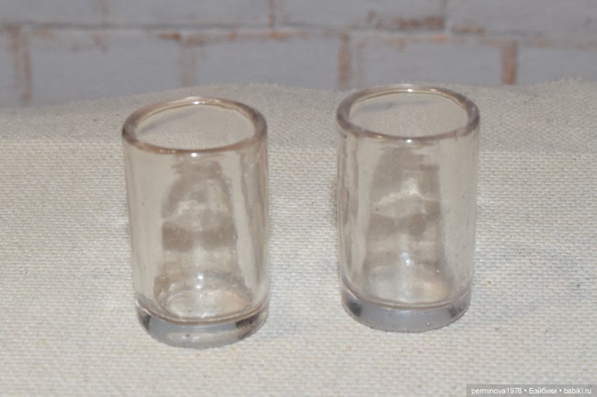 Стаканы для Паолочек — Посуда для кукол (фото 6)