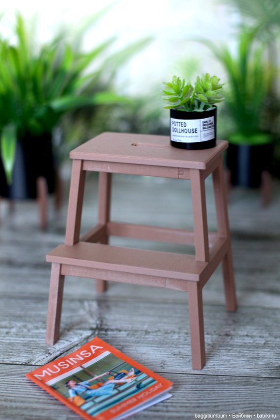 Стул икеа 1:6 — Аксессуары для кукольных фотосессий