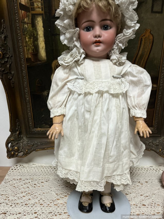 Антикварная ранняя кукла Franz Schmidt рост 60 см (фото 6)