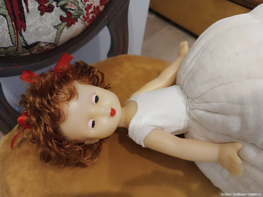 Большая Куколка СССР чайница (фото 6)