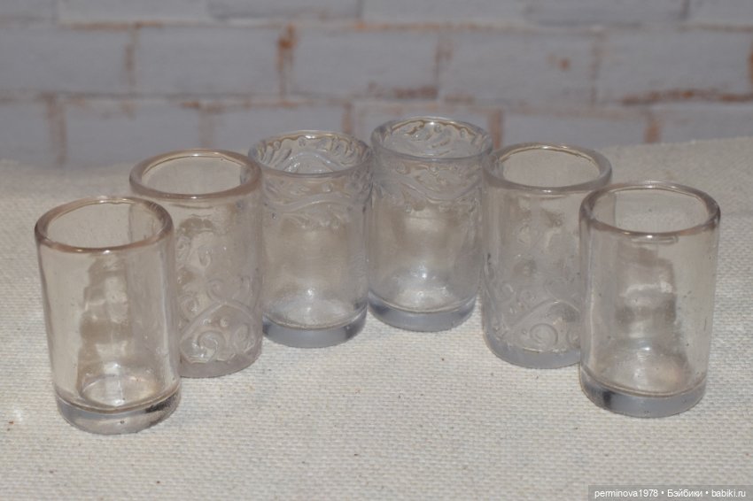 Стаканы для Паолочек — Посуда для кукол (фото 7)