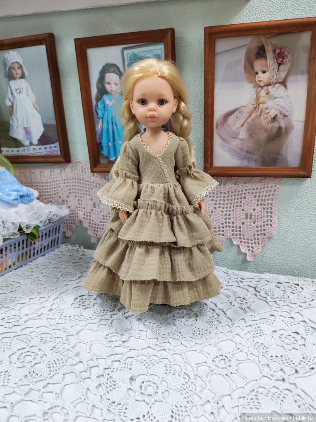 Платье на паолку — Одежда для кукол (фото 5)