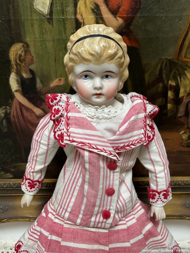 Антикварная немочка C.F Kling 193 рост 46 см (фото 6)