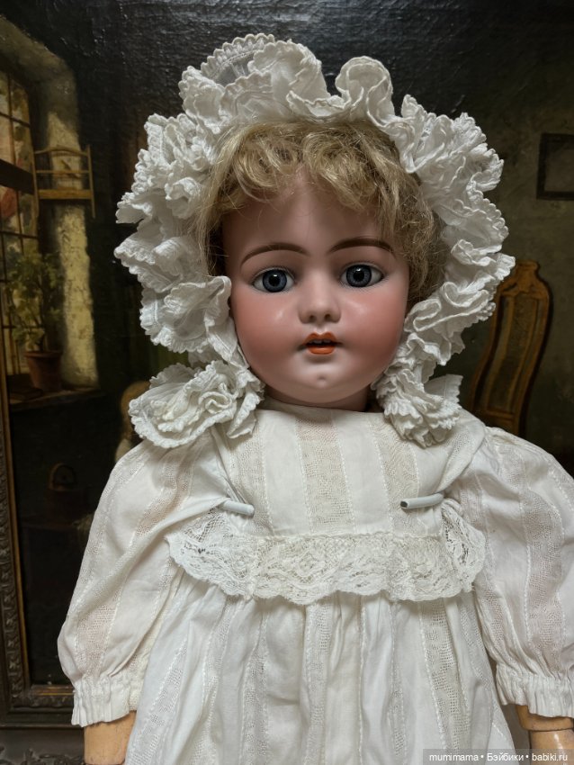 Антикварная ранняя кукла Franz Schmidt рост 60 см (фото 9)