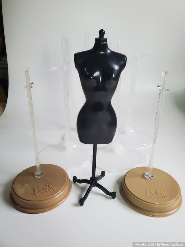 Подставки для кукол Барби и манекен