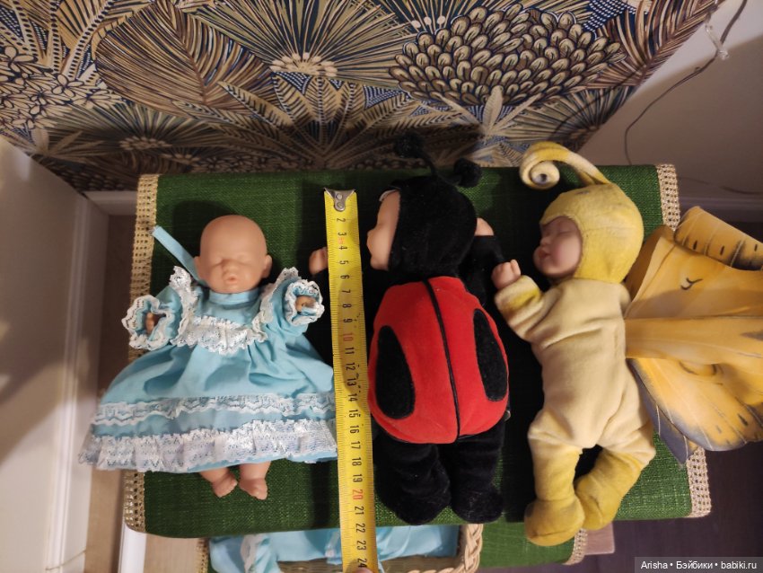 Бабочка, Божья коровка и сплюшка в кроватке (фото 4)