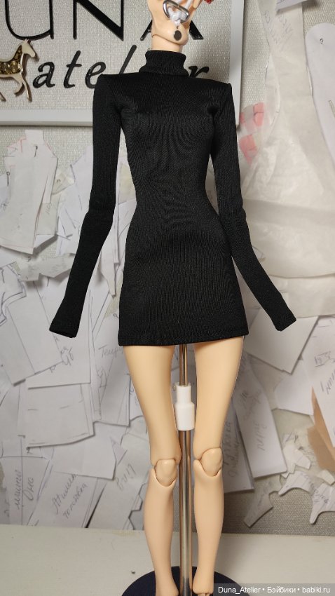 Маленькое чёрное платье — Одежда для BJD