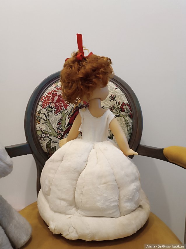 Большая Куколка СССР чайница (фото 4)