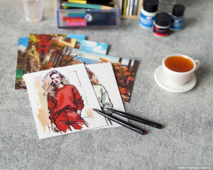 Набор художника №4 (масштаб 1:6) (фото 9)