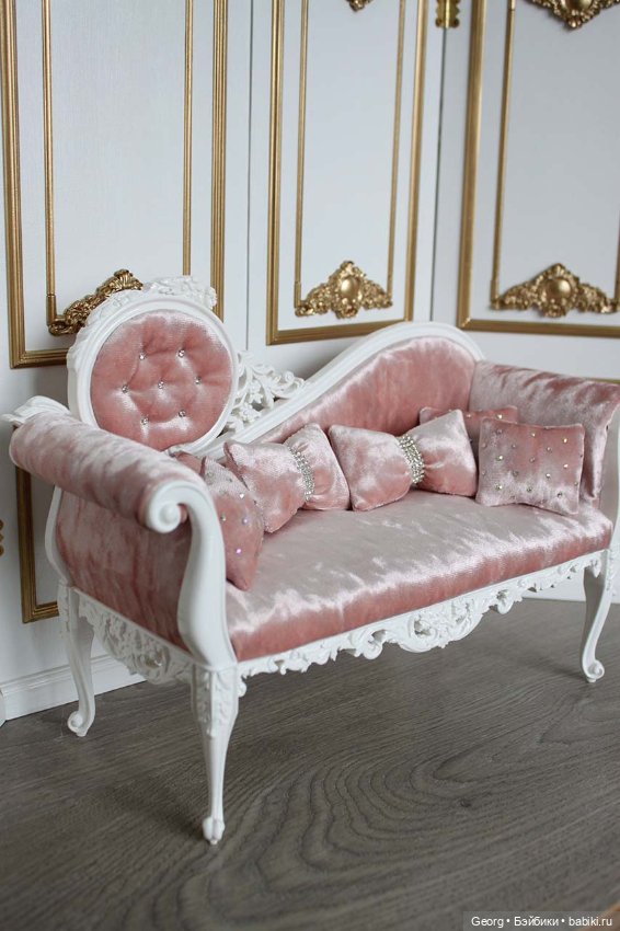 Диван для кукол — Кукольная мебель (фото 7)