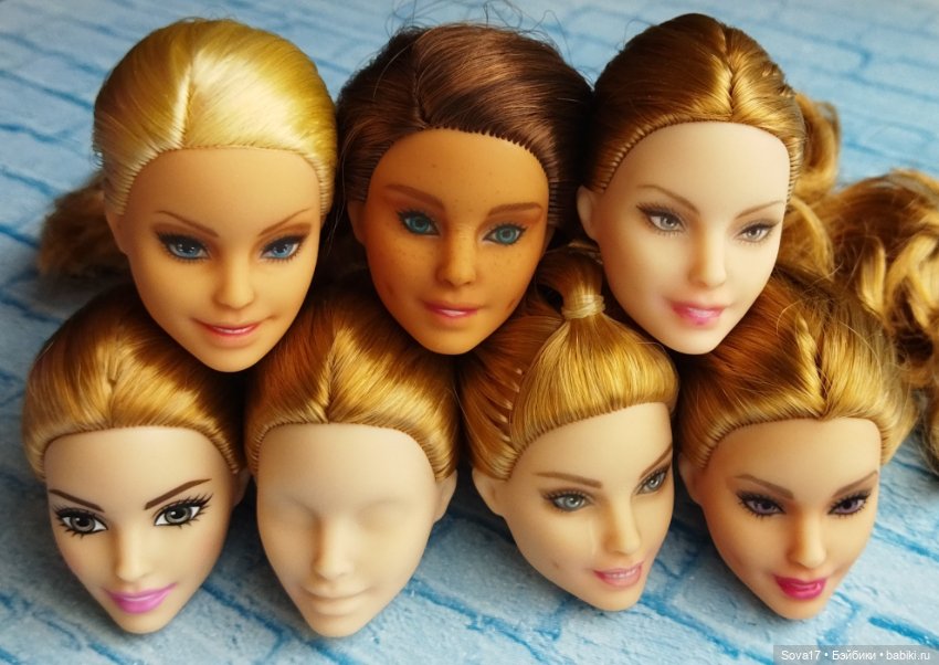 Головы и тела Барби — Игровые куклы (фото 2)