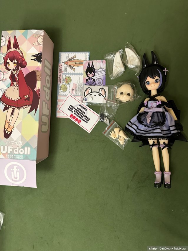 Черничная зайка UFdoll — Шарнирные куклы (не BJD)