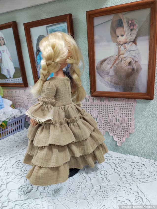 Платье на паолку — Одежда для кукол (фото 2)