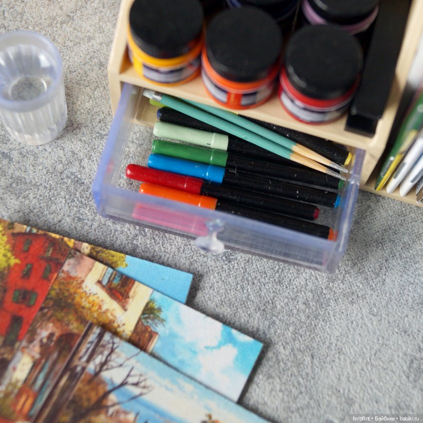 Набор художника №4 (масштаб 1:6) (фото 8)